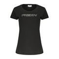 Freddy Women's Black Cotton T-Shirt