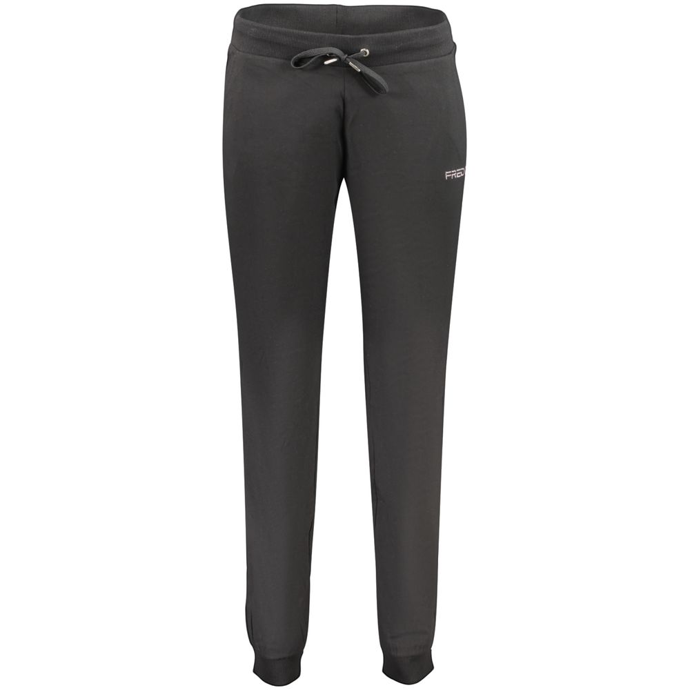 Freddy Black Cotton Trousers for Women