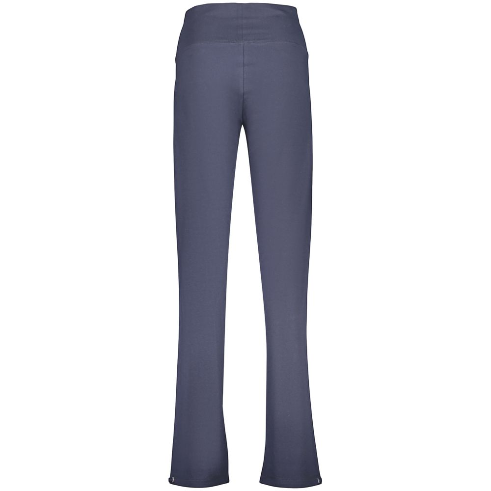 Freddy Blue Cotton Trousers for Women