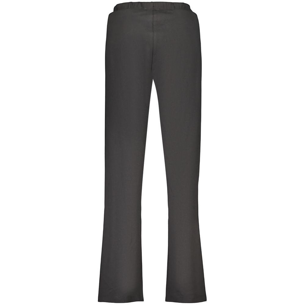 Freddy Black Cotton Trousers for Women