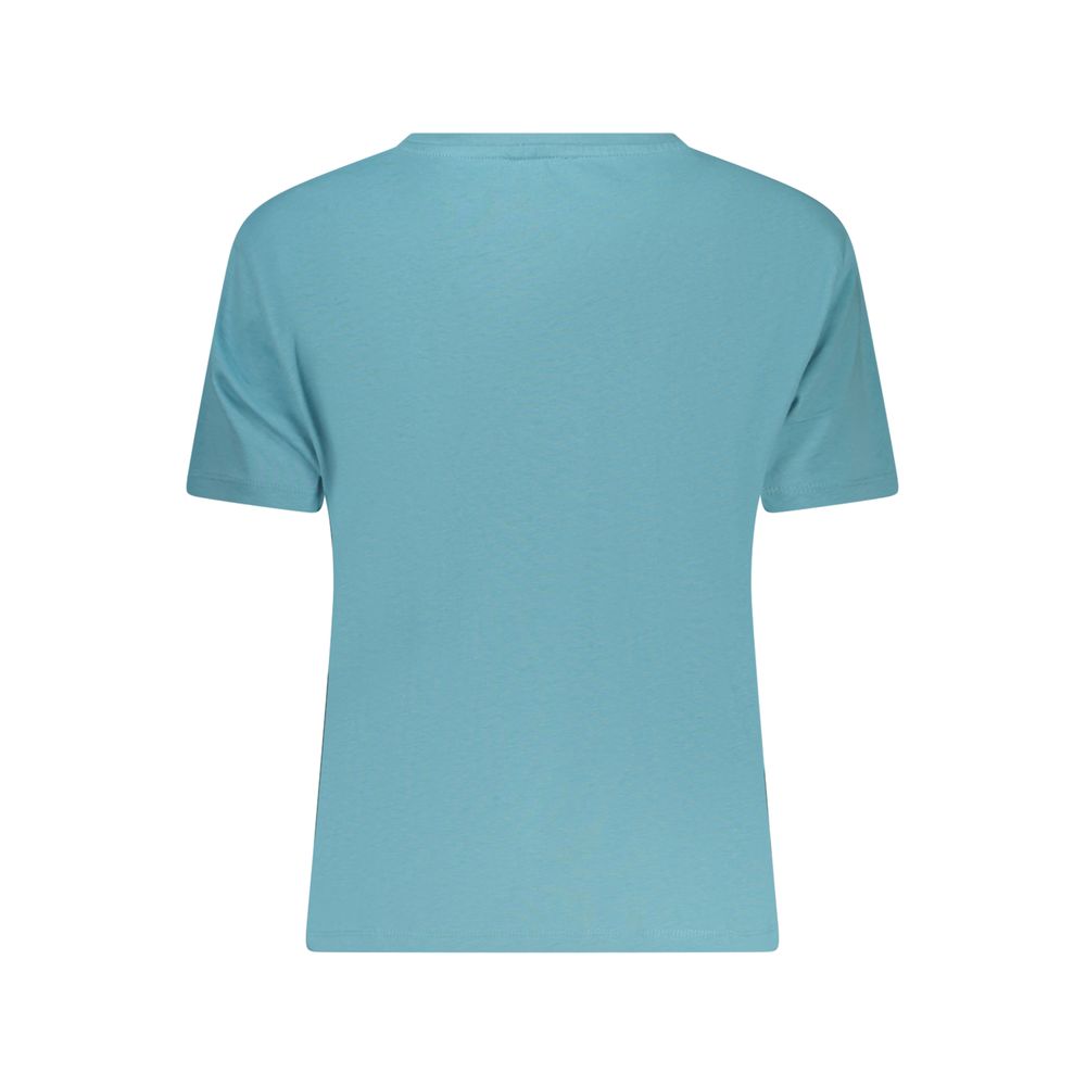Freddy women's T-shirt in Azzurro cotton