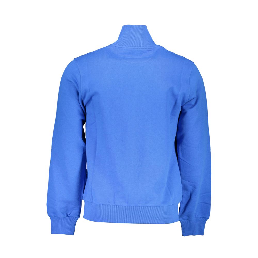 La Martina Blauer Baumwollpullover