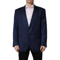 Dolce & Gabbana Blaues Sakko mit 2 Knöpfen