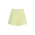 Forte_Forte Zweifarbige Baumwoll-Bermudashorts
