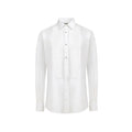 Dolce & Gabbana Weißes Baumwollkleidhemd