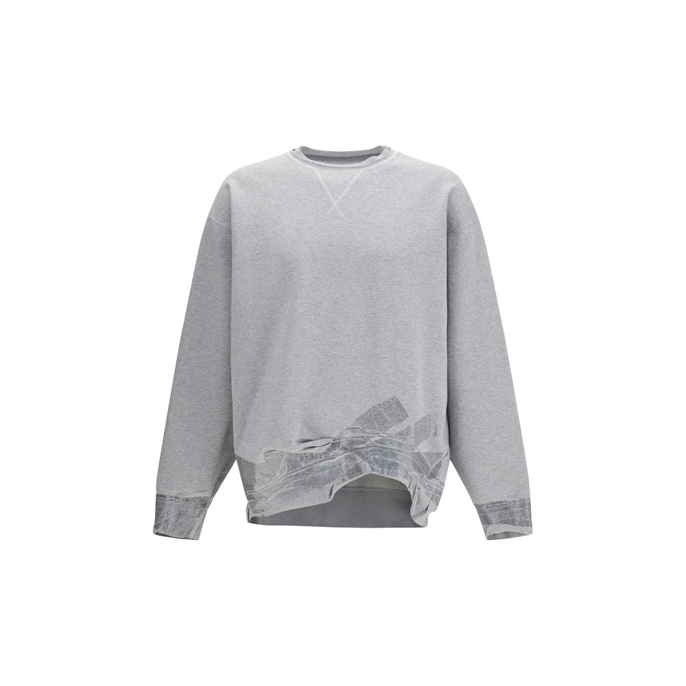Maison Margiela Grauer Baumwollpullover