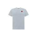 Comme Des Garçons Play Weißes Baumwoll-T-Shirt