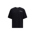 Off-White Schwarzes Baumwoll-T-Shirt