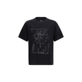 Rick Owens Schwarzes Baumwoll-T-Shirt