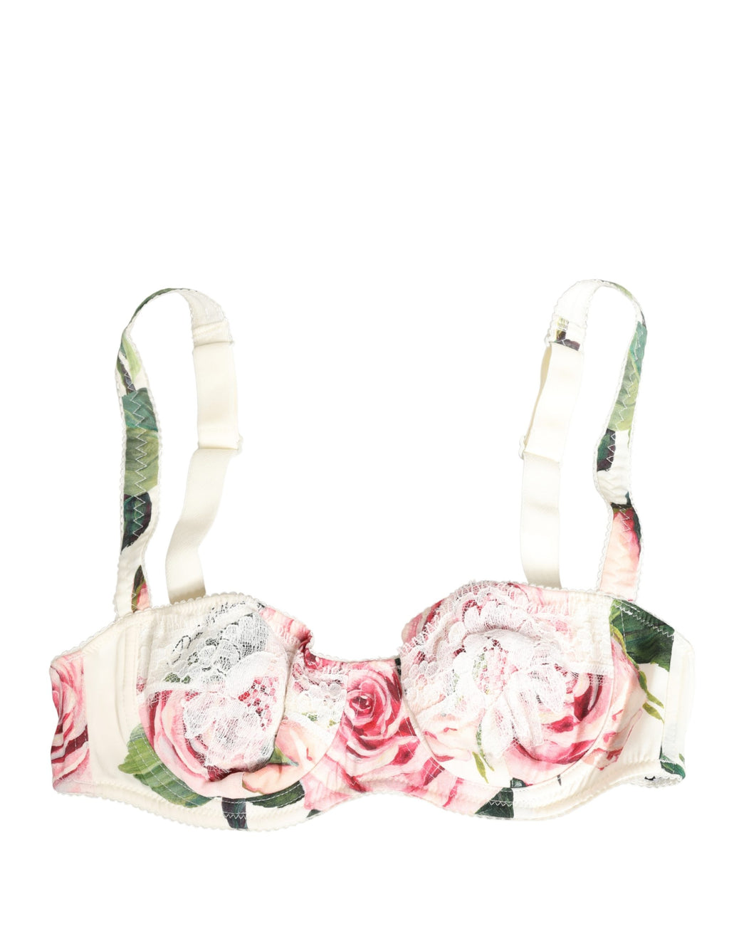Dolce & Gabbana Bunter Blumen-Bügel-BH mit leichter Polsterung