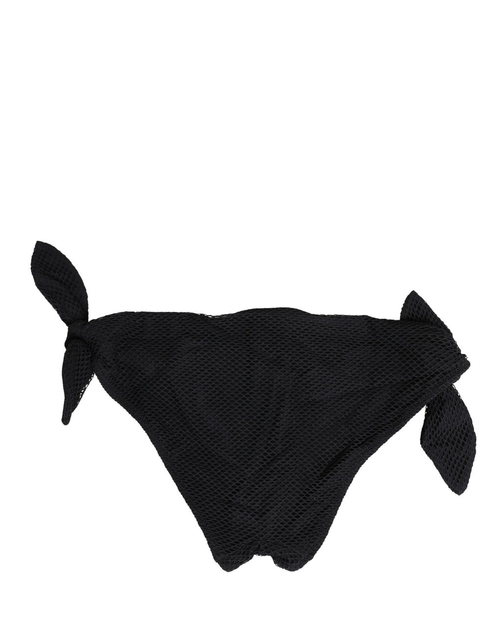 Dolce & Gabbana Bikinihose mit seitlichen Bindebändern und DG-Logo in Schwarz