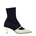 Jimmy Choo Blaue Ankle Boots aus Stoff