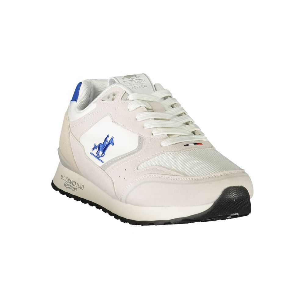 U.S. Grand Weiße Herren-Sneaker aus Polyester