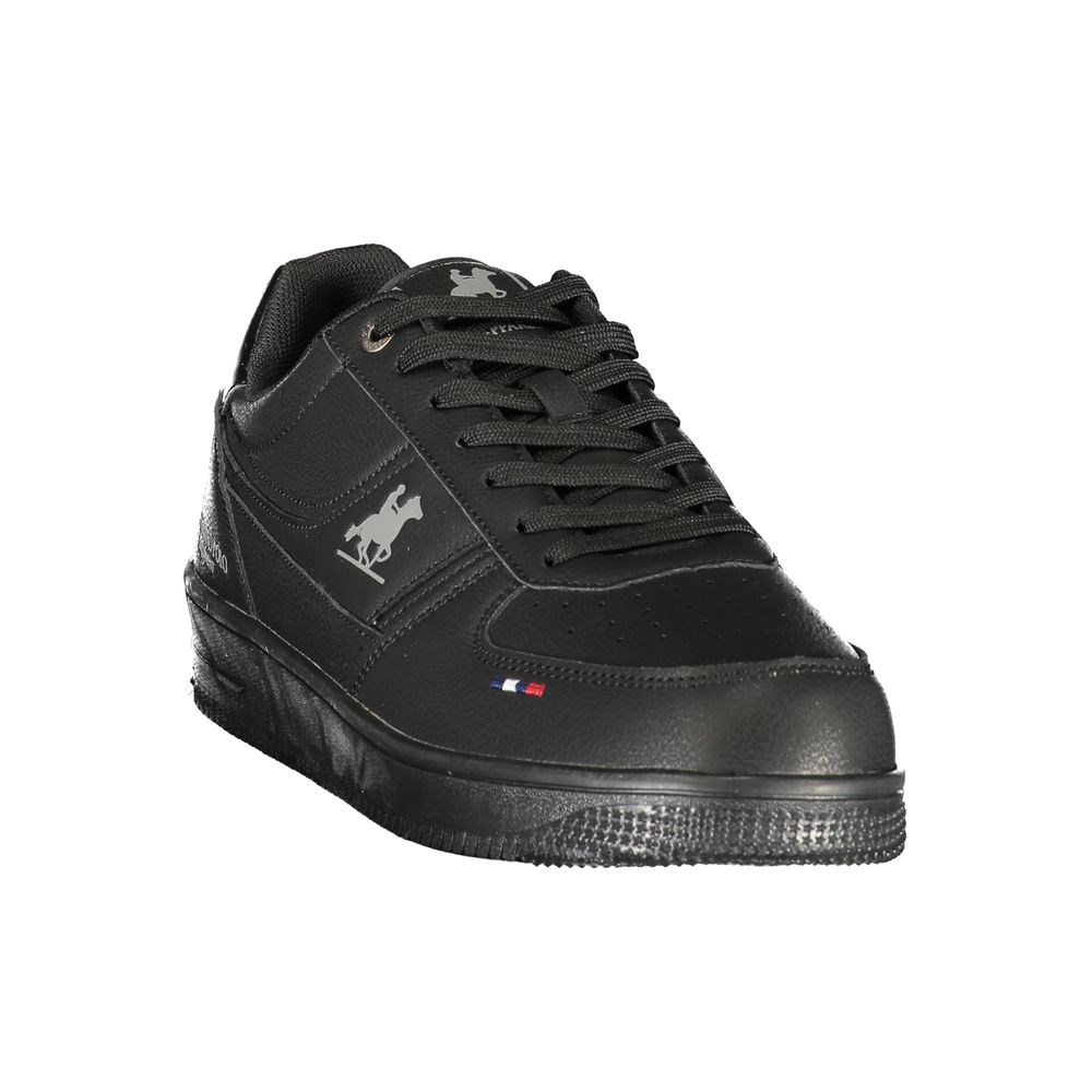 U.S. Grand Men's Black Polyurethane Sneakers