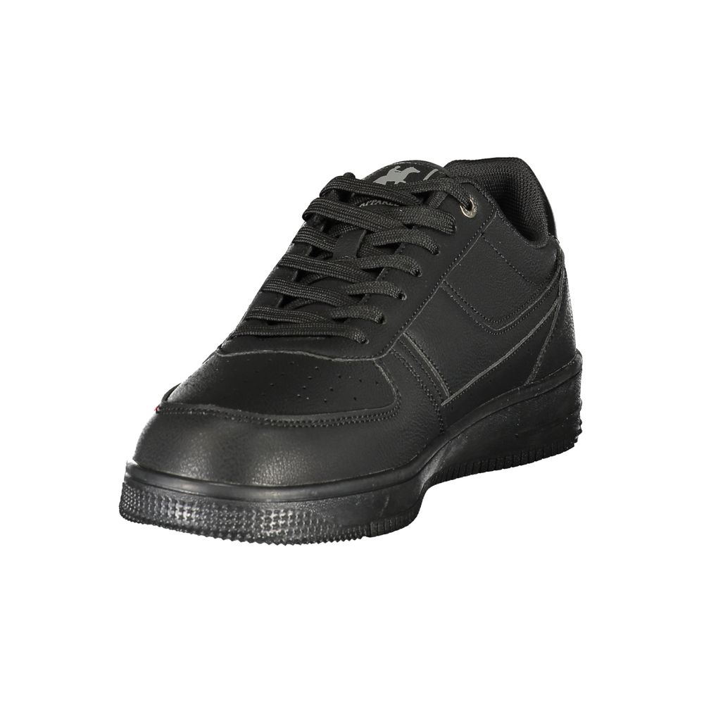 U.S. Grand Men's Black Polyurethane Sneakers
