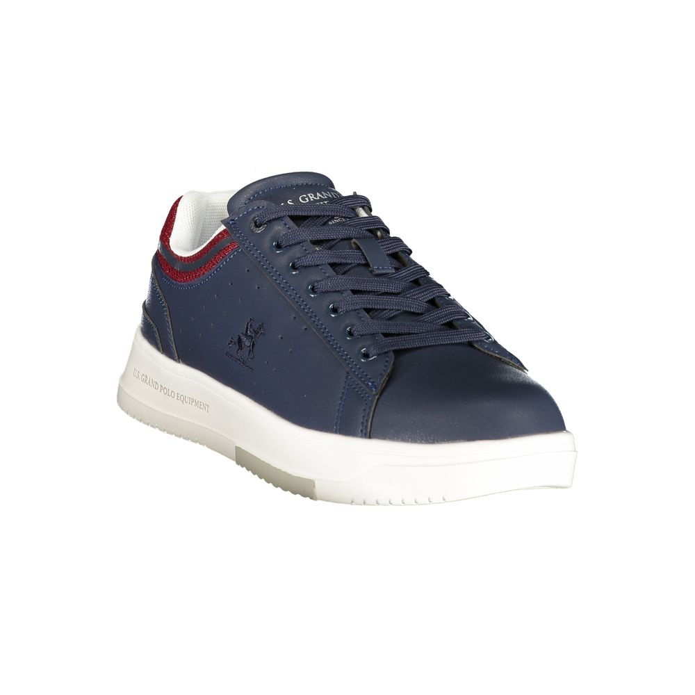 U.S. Grand Blauer Sneaker aus Polyurethan für Herren