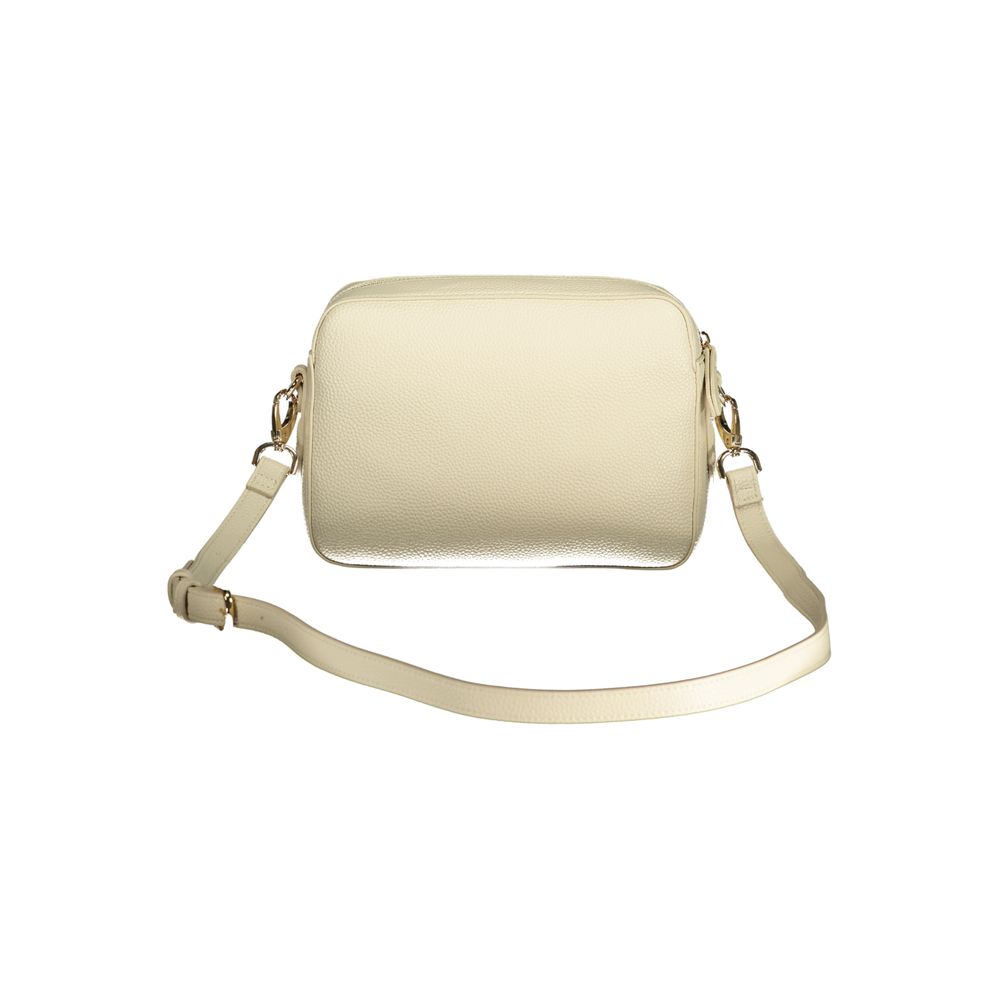 Mario Valentino Beige Polyurethane Damen Handtasche