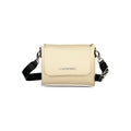Mario Valentino Beige Polyurethane Damen Handtasche