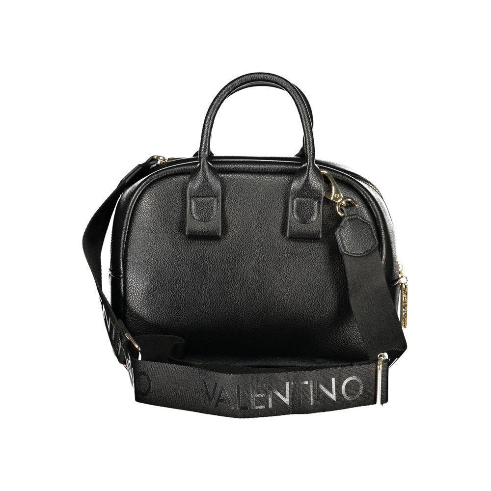Mario Valentino Nero Polyurethane Damenhandtasche