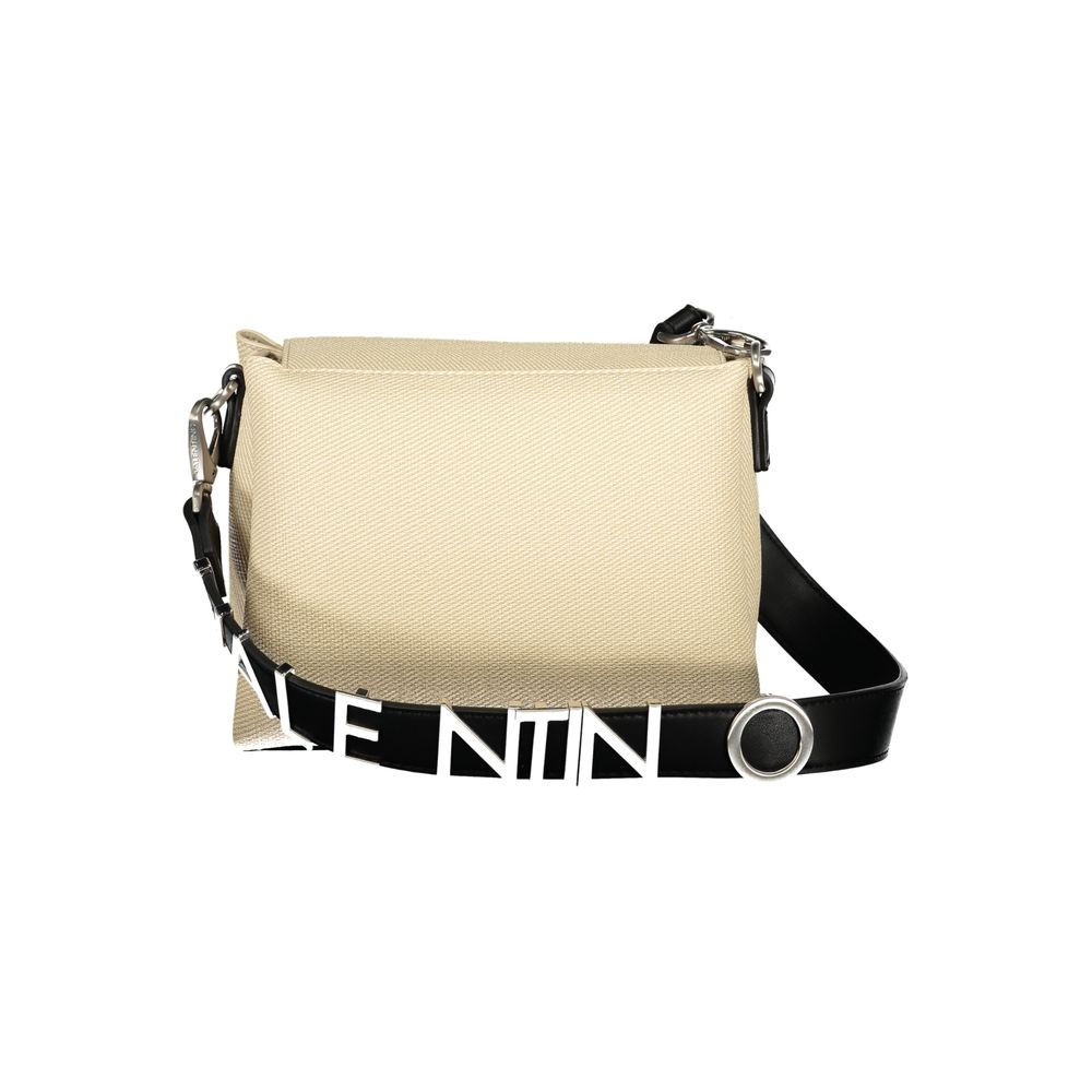 Mario Valentino Beige Polyurethane Damen Handtasche