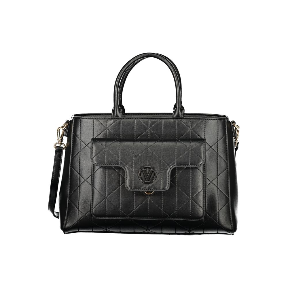 Mario Valentino Valentino Bags Damen-Handtasche aus schwarzem Polyurethan