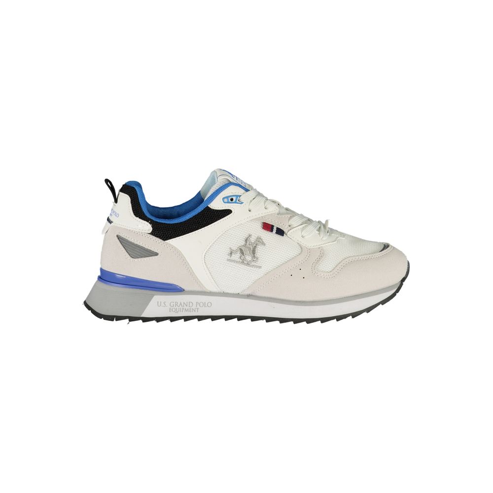 U.S. Grand Weiße Herren-Sneaker aus Polyester