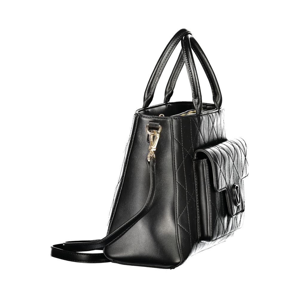 Mario Valentino Valentino Bags Damen-Handtasche aus schwarzem Polyurethan