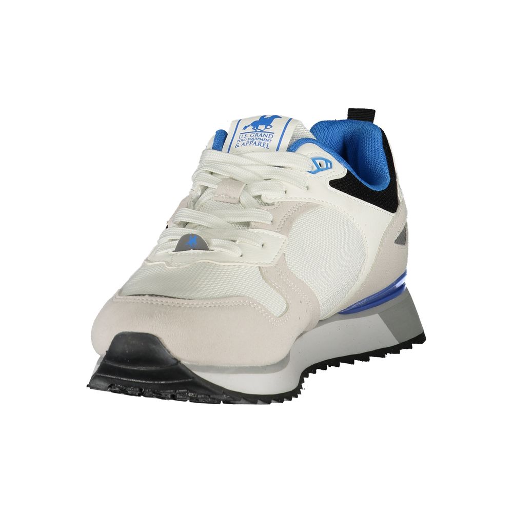 U.S. Grand Weiße Herren-Sneaker aus Polyester