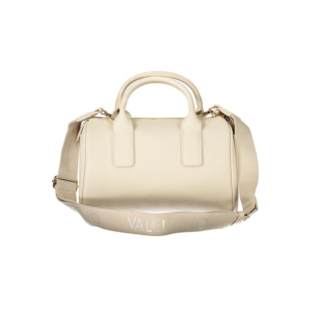 Mario Valentino Beige Polyurethane Women's Handbag