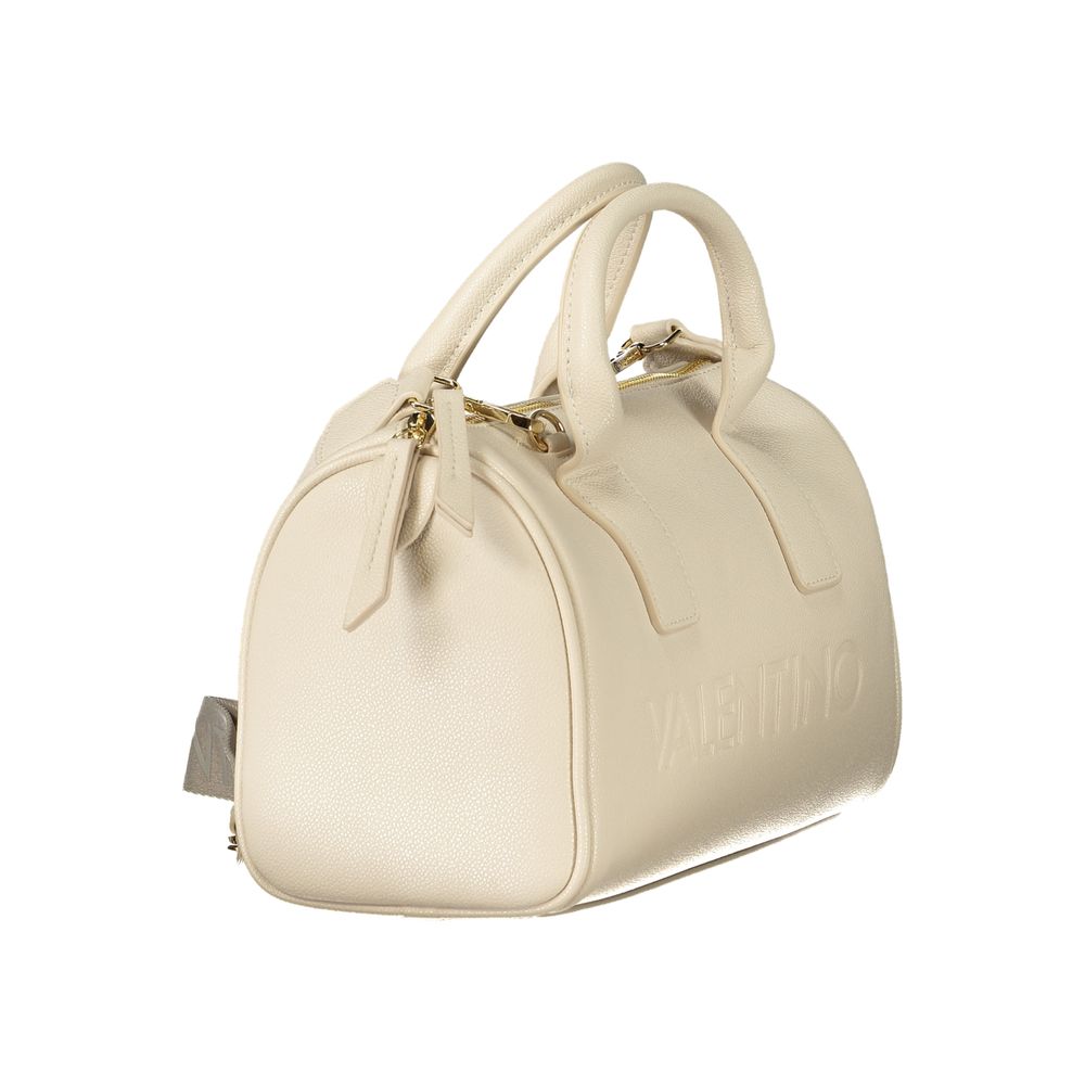 Mario Valentino Beige Polyurethane Women's Handbag