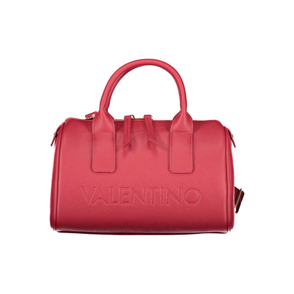 Mario Valentino Rosso Polyurethan Damentasche