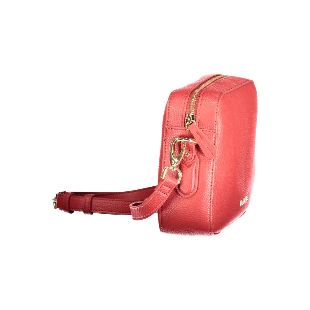 Mario Valentino Rote Handtasche aus Polyethylen