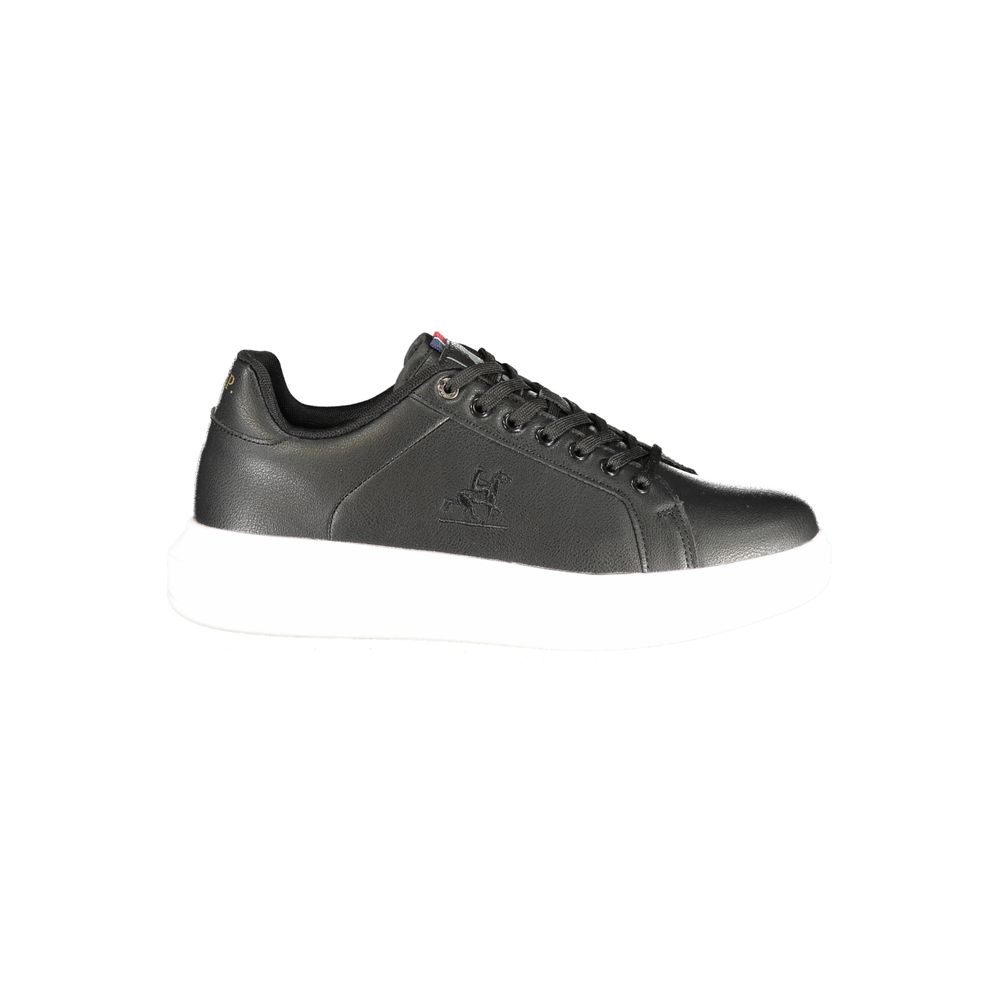 U.S. Grand Schwarze Sportschuhe aus Polyester