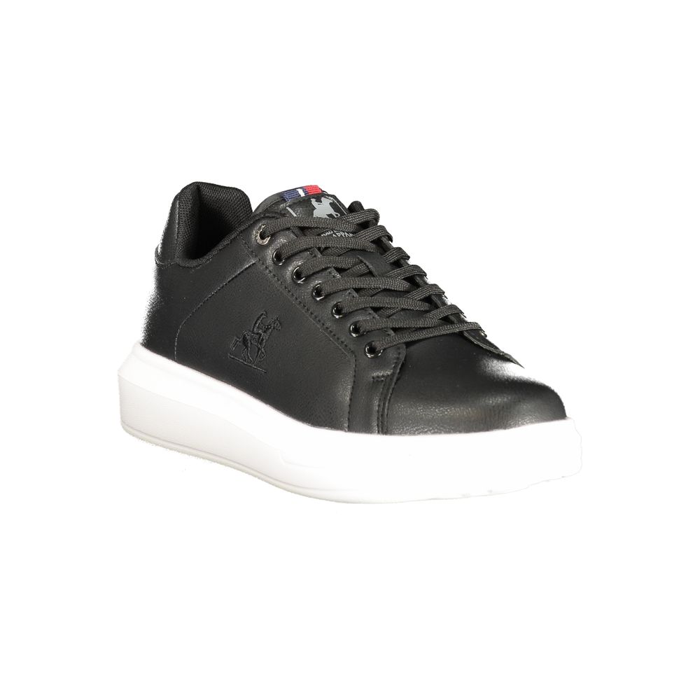 U.S. Grand Schwarze Sportschuhe aus Polyester