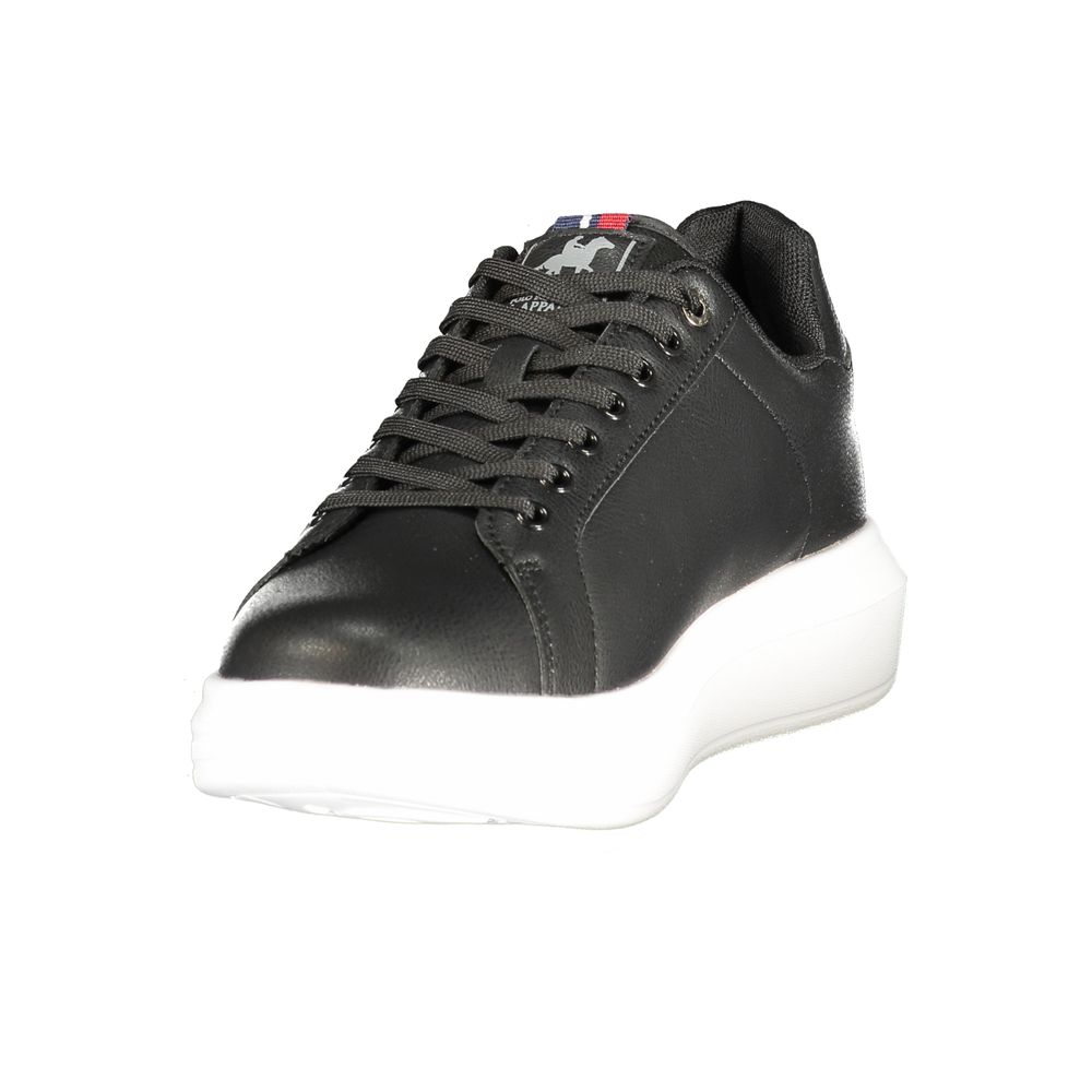 U.S. Grand Schwarze Sportschuhe aus Polyester