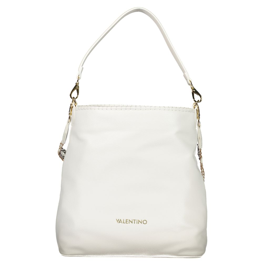 Mario Valentino Women's White Polyurethane Handbag