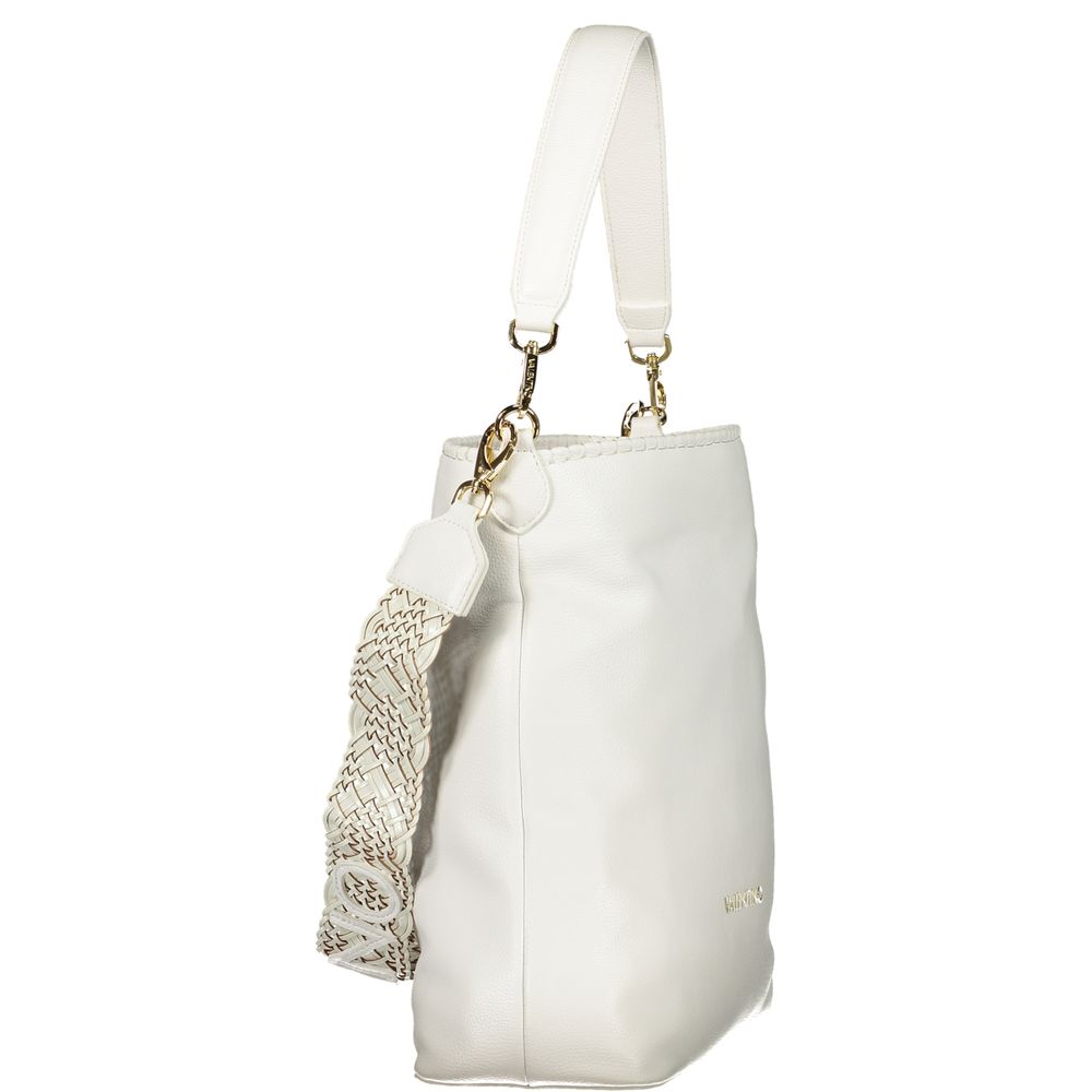Mario Valentino Women's White Polyurethane Handbag