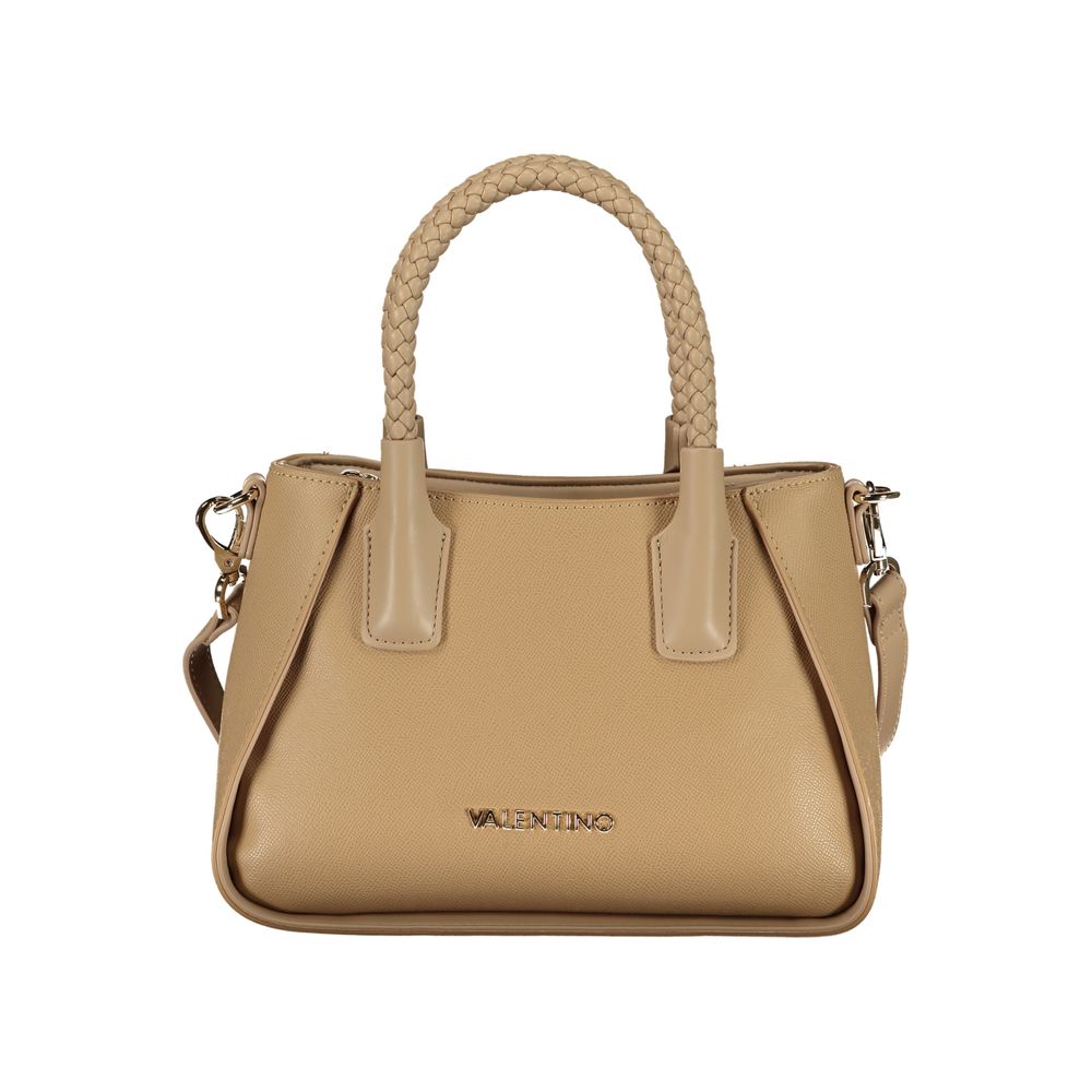 Mario Valentino Beige Polyurethane Damen Handtasche