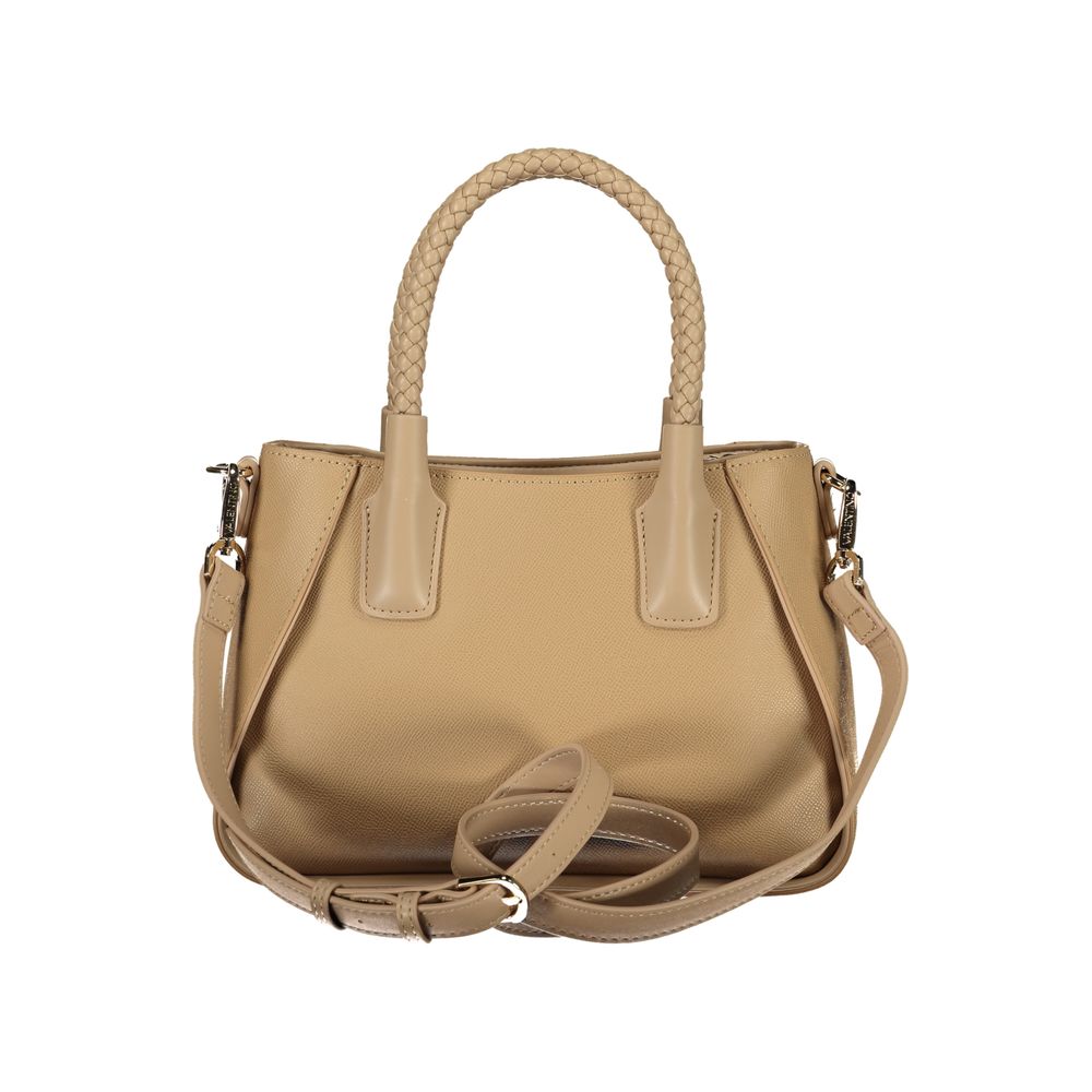 Mario Valentino Beige Polyurethane Damen Handtasche