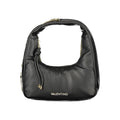 Mario Valentino Schwarze Damen-Handtasche aus Polyurethan mit Henkel