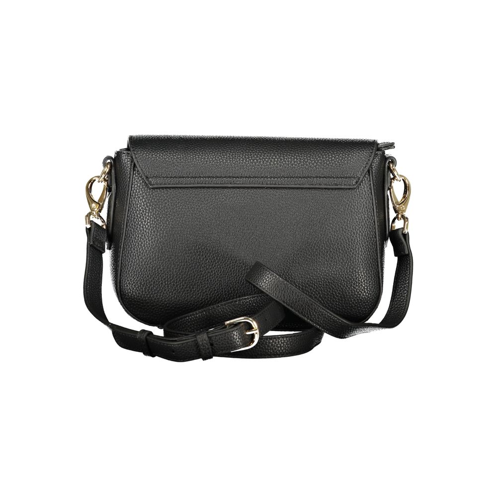 Mario Valentino Schwarze Damen-Tasche aus Polyurethan