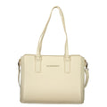 Mario Valentino Beige Polyurethane Damen Handtasche