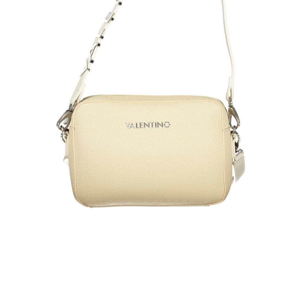 Mario Valentino Beige Polyurethane Damen Handtasche