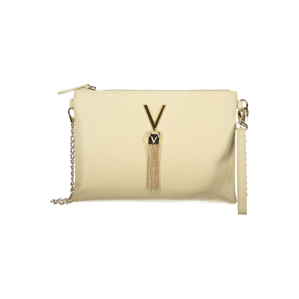 Mario Valentino Beige Polyurethane Damen Handtasche