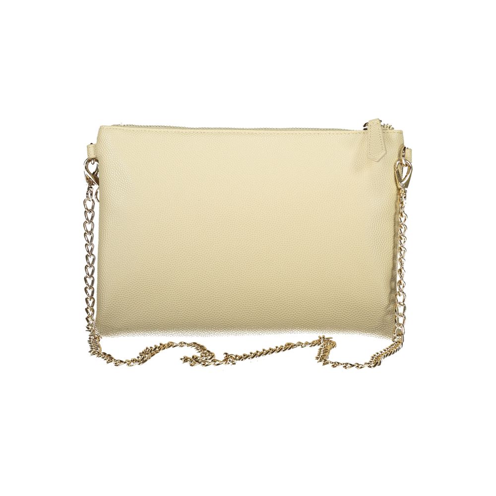 Mario Valentino Beige Polyurethane Damen Handtasche