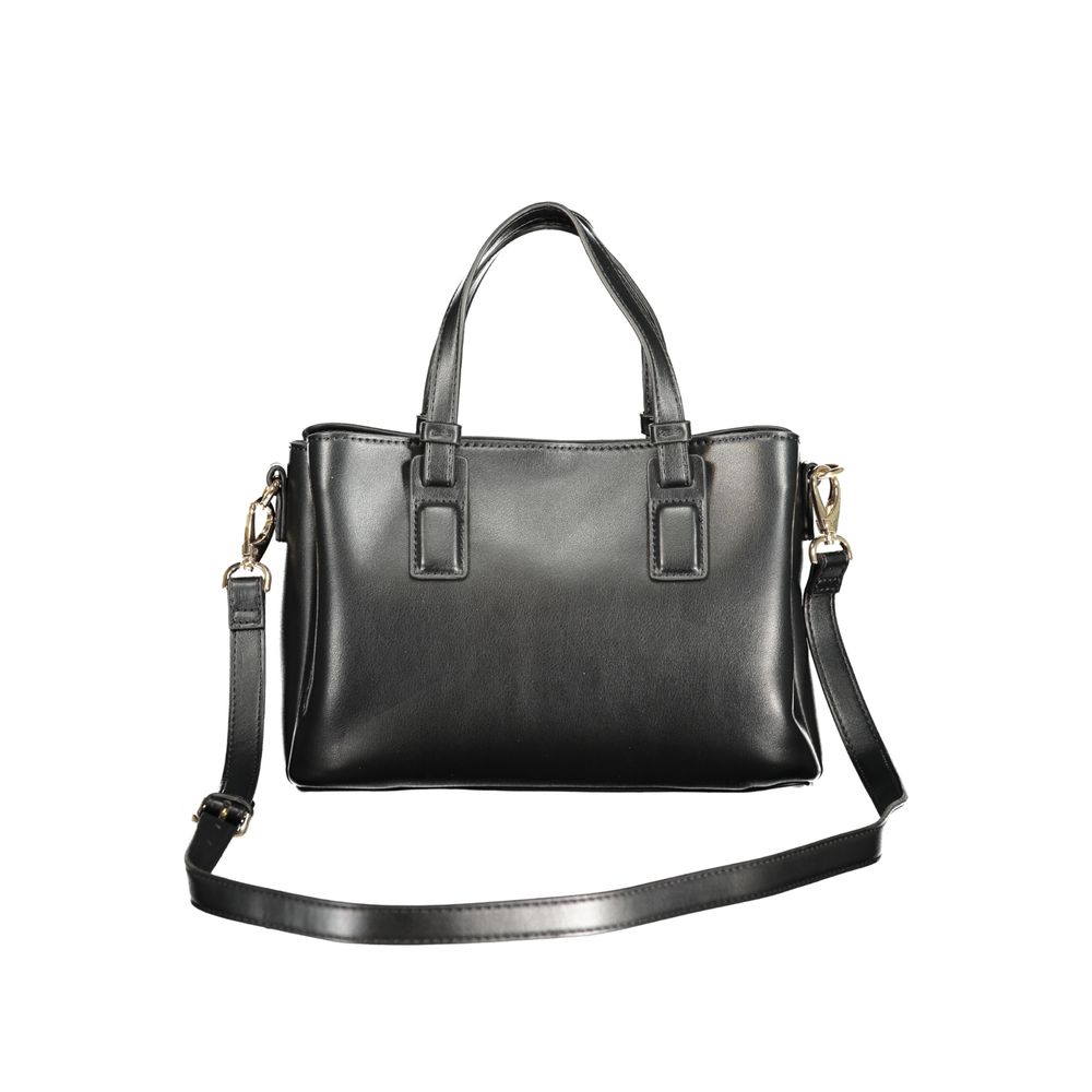 Mario Valentino Nero Polyurethane Damen-Handtasche