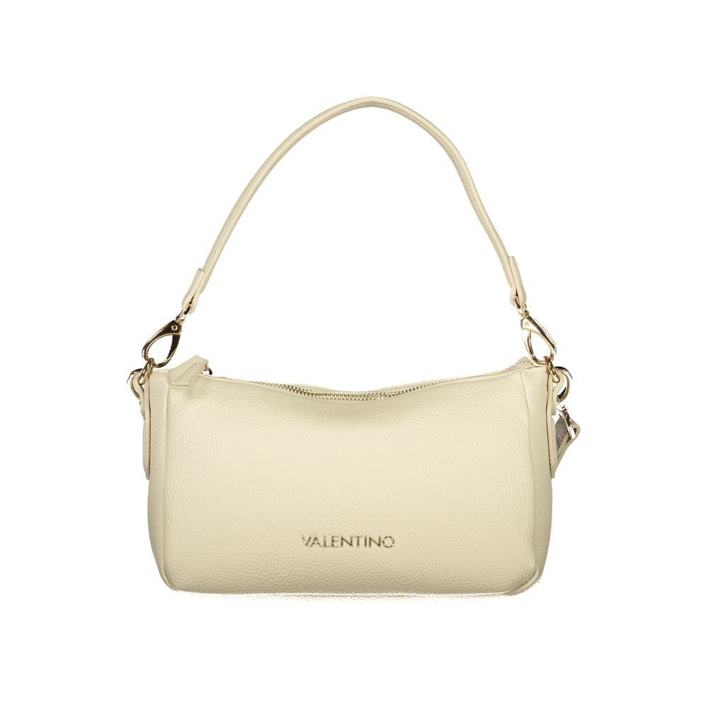 Mario Valentino Beige Polyurethane Damen Handtasche