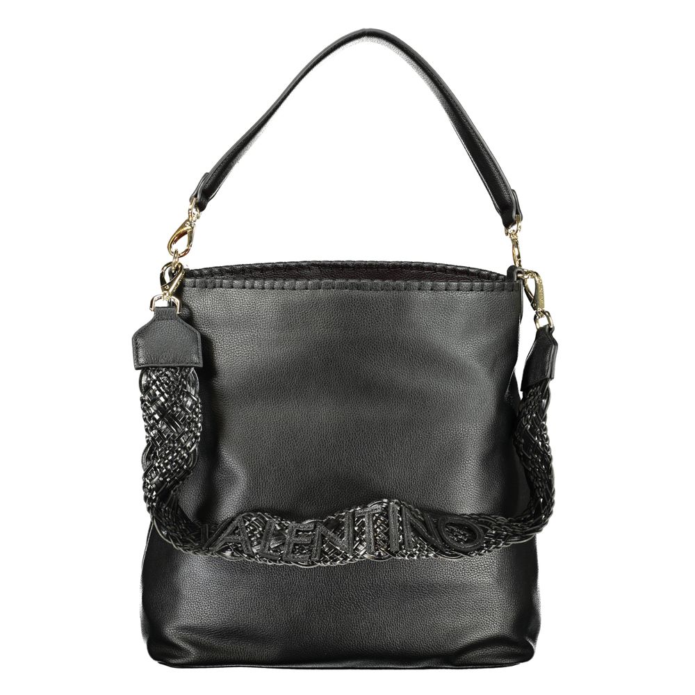 Mario Valentino Nero Polyurethane Damen-Handtasche