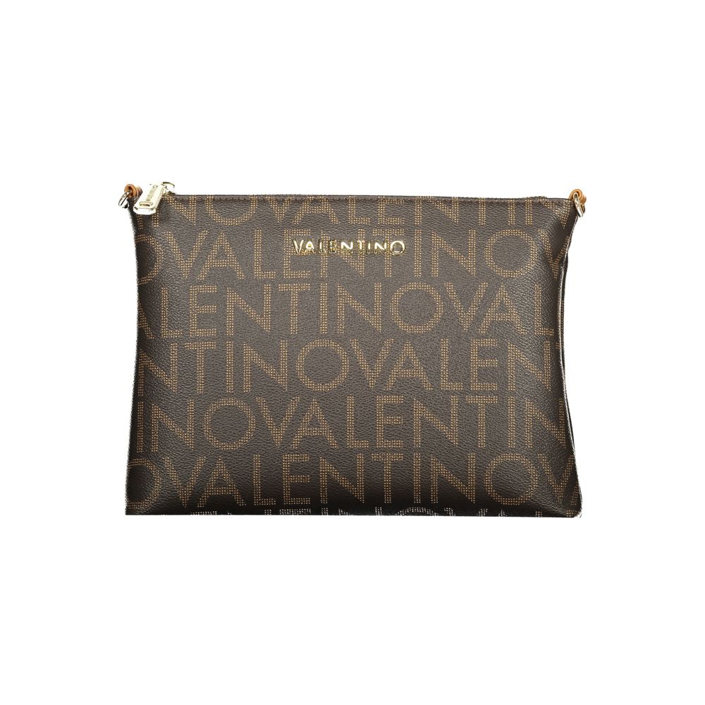 Mario Valentino Damen-Tasche aus Polyurethan in Marrone