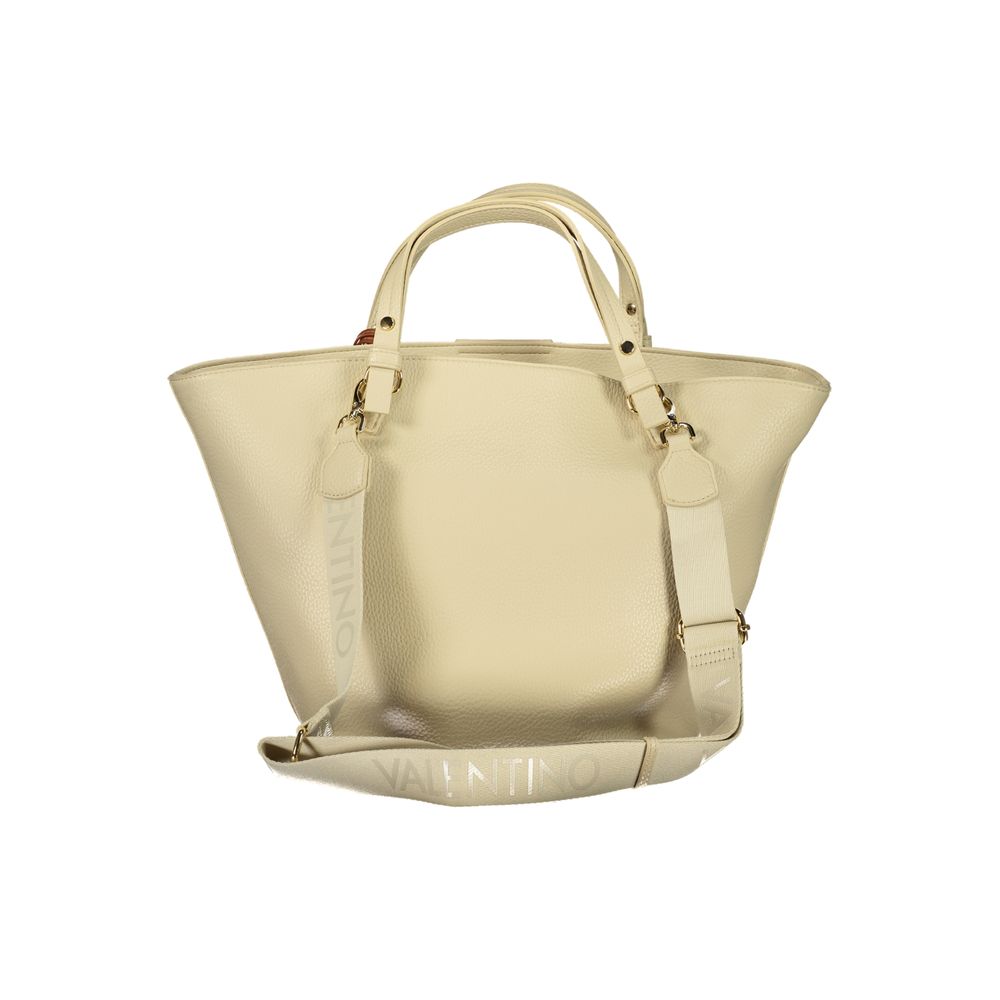Mario Valentino Beige Polyurethan Damentasche